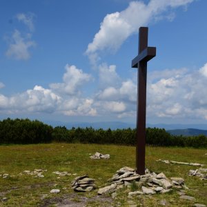 Bohumír Michal na vrcholu Pilsko (14.7.2023 10:29)