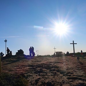 Šárka na vrcholu Pilsko (8.11.2020 14:28)