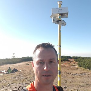 Patrik Valas na vrcholu Pilsko (26.9.2021 9:07)