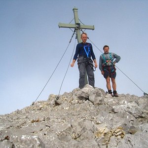 PA!WELL na vrcholu Watzmann Südspitze (8.8.2012)