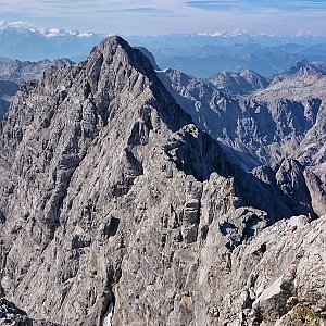 Martin Matějka na vrcholu Watzmann Südspitze (10.9.2016 12:13)