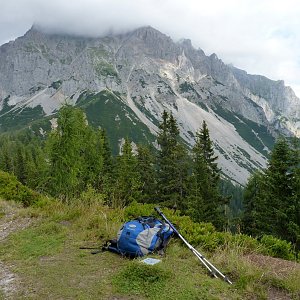 Mountainer na vrcholu Brandriedel (10.8.2012 14:14)