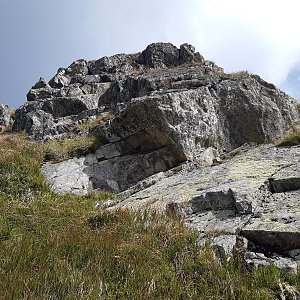 Hancula na vrcholu Suchá Kopa / Suchy Wierch Kondracki (27.8.2022 11:04)