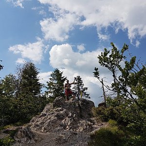 Marcela Kubíčková na vrcholu Sokolie (26.6.2022 16:16)