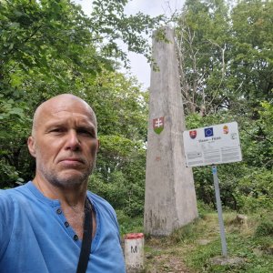 Rastislav Biarinec na vrcholu Veľký Milič (1.9.2023 10:10)
