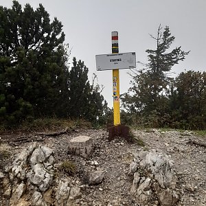 ZdenkaV na vrcholu Stratenec (12.9.2022)