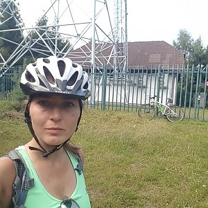 Marcela Kubíčková na vrcholu Jílová (4.9.2021 11:40)