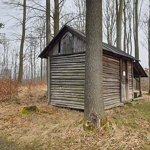 Petr Pepe Peloušek na vrcholu Tichavská hůrka V (25.2.2024 14:15)