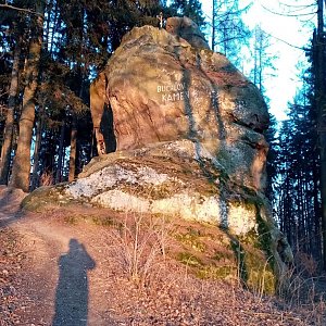 Jiřina na vrcholu Buchlovský kámen  (15.1.2022 15:59)