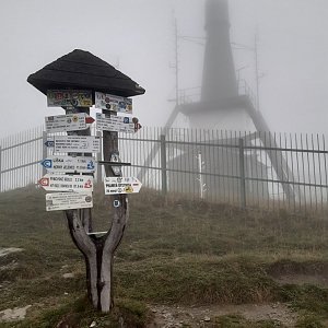 ZdenkaV na vrcholu Krížna (14.9.2022)