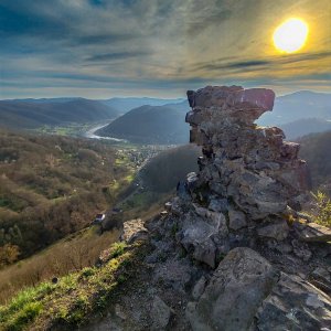 MekOlek na vrcholu Vrabinec (skalní věže) (18.3.2024 16:49)