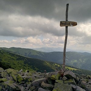 Anna na vrcholu Prašivá (6.7.2021)