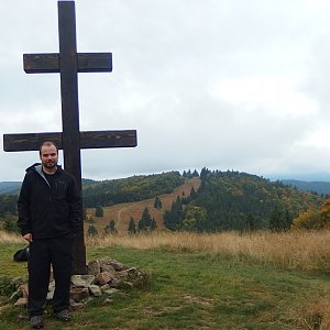 Jiří Chmiel na vrcholu Veľký Javorník Z (28.9.2019 10:44)