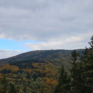 Marcela Kubíčková na vrcholu Kamenné V vrchol (16.10.2025 16:20)
