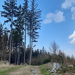 ZdenkaV na vrcholu Lopůnka (3.5.2022 10:30)