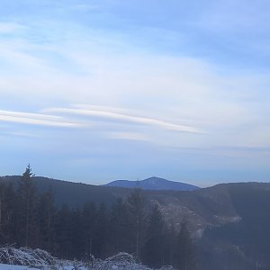 Ondra na vrcholu Tanečnice - Z vrchol (16.1.2022 15:58)