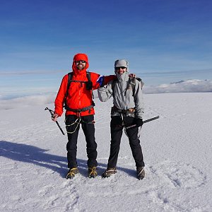 Dušan na vrcholu Nevado del Tolima (7.12.2017 14:20)