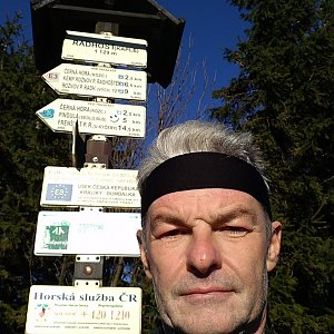 Jaroslav Macura na vrcholu Radhošť (13.11.2022 9:37)