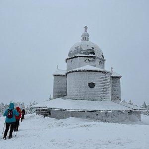 Radim na vrcholu Radhošť (22.1.2023)