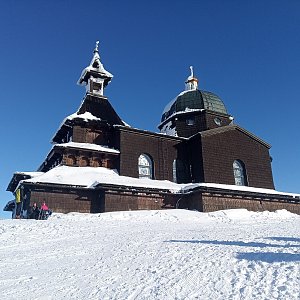 santerrka na vrcholu Radhošť (25.1.2023 13:41)