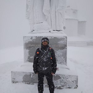 Kahys, Kahyska a Kahysčata na vrcholu Radhošť (5.1.2019 11:35)