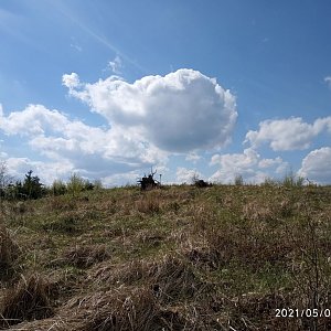 Juditka na vrcholu Humenec (8.5.2021)