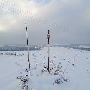 ZdenkaV na vrcholu Nad Stádlem (15.12.2022 14:07)