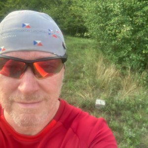 Petr Karmazín na vrcholu Chlum (2025)