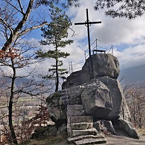 Pavel Martínek na vrcholu Na Chatkách (18.11.2020 10:50)