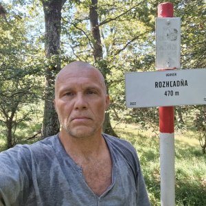 Rastislav Biarinec na vrcholu Rozhľadňa (14.8.2023 13:42)