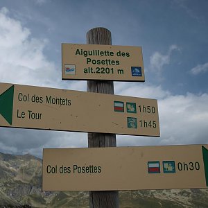 krupjan na vrcholu Aiguillette des Posettes (19.8.2011 11:40)