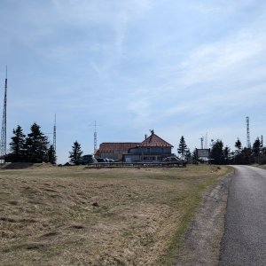 Pepa Š. na vrcholu Lesná (12.4.2025 14:50)