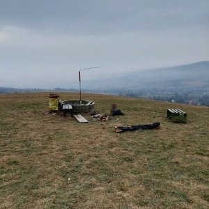 Ila na vrcholu Na Vrchu (27.2.2025 7:58)