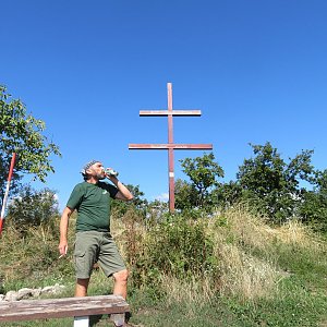 Jaroslav Flidr na vrcholu Kumanda (3.9.2021 19:10)