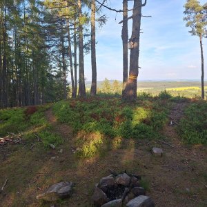 Cyklista 73 na vrcholu Čihadlo (20.5.2025 19:10)