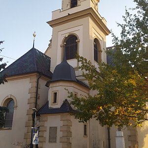 Jirka Zajko na vrcholu Vyhlídková věž kostela Povýšení sv. Kříže (7.10.2022 17:08)