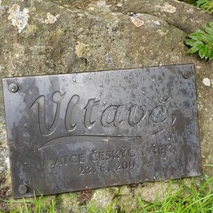 Martina na vrcholu Vyhlídka nad prameny Vltavy (16.8.2025 11:10)