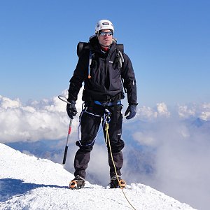 Miroslav Čulík na vrcholu Mont Blanc (14.9.2011 15:09)