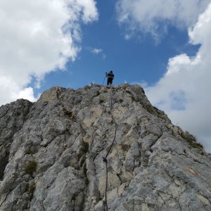 Martin Horáček na vrcholu Veliki Meded (Južni vrh) (16.8.2023 13:52)