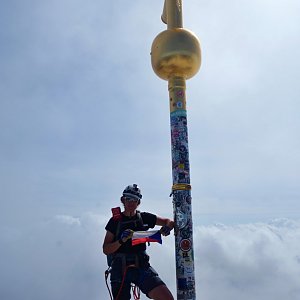 Patejl na vrcholu Zugspitze (10.9.2020 13:07)