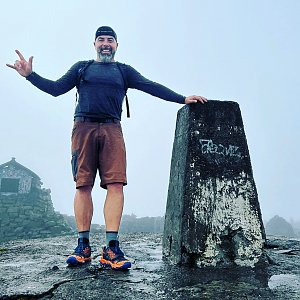 Libor Morong na vrcholu Ben Nevis (26.8.2022 12:36)