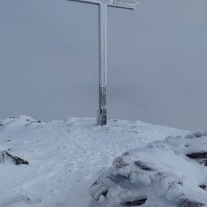 Ráďa Hojdís na vrcholu Carrauntoohil (31.3.2024 15:18)