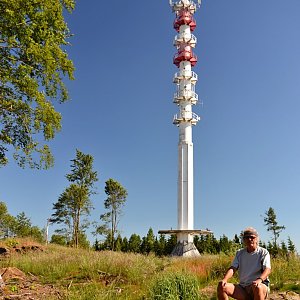 Jarda Vála na vrcholu Skalky (17.6.2021)
