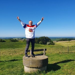 Pavel Michalek na vrcholu Møllehøj (20.5.2025 9:39)