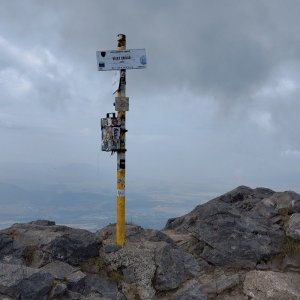 Jakub Kotzot na vrcholu Veľký Kriváň (4.7.2023 9:51)