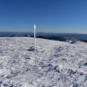 Rastislav Biarinec na vrcholu Košarisko (7.1.2022 14:17)