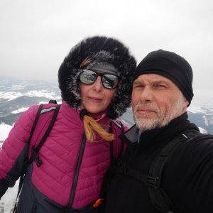 Rastislav Biarinec na vrcholu Veľký Choč (31.12.2019 13:25)