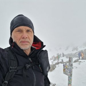 Rastislav Biarinec na vrcholu Veľký Choč (31.12.2023 10:00)
