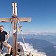 Petr Papcun na vrcholu Mangart (5.7.2017 9:01)