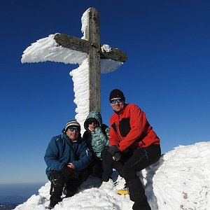 Divočák na vrcholu Schafberg (8.2.2023 15:01)